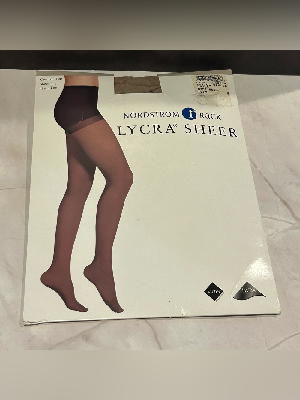 Nordstrom Rack Lycra Sheer Tights - Soft Beige